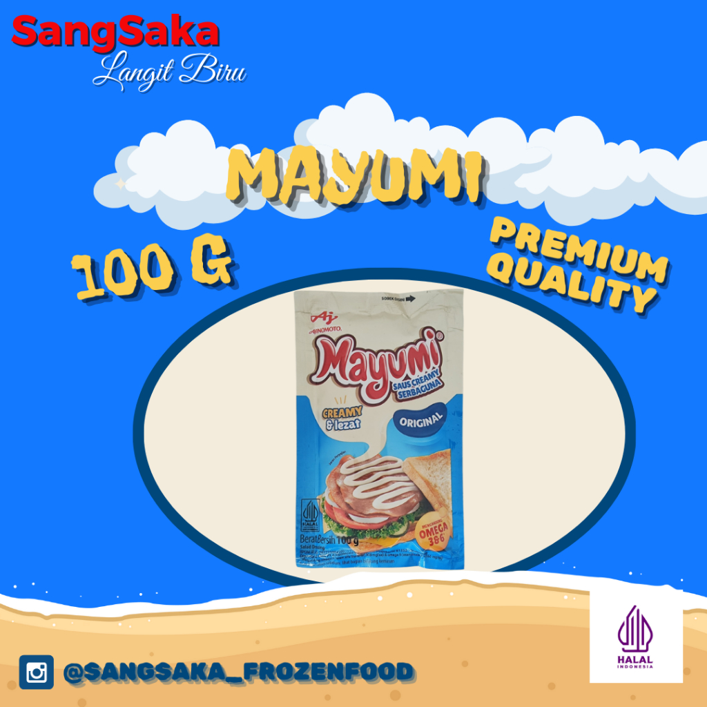 

SAOS MAYO MAYUMI SASCHET ORIGINAL ISI 100 GRAM