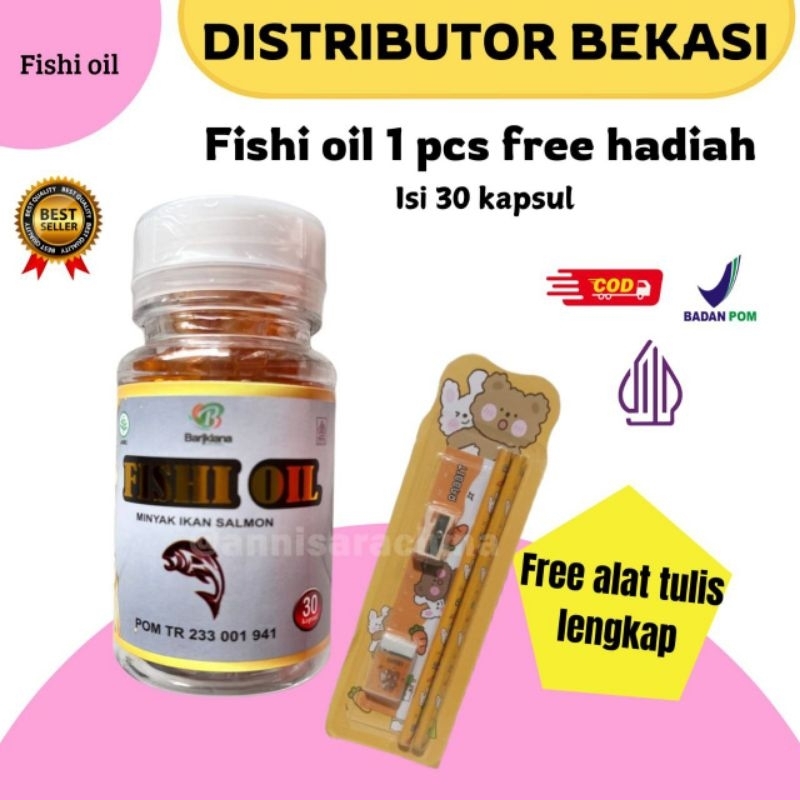 

Minyak ikan salmon 100% FREE mobilan / Alat tulis set