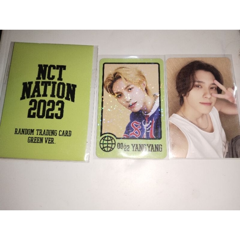 NCT NATION 2023 RANDOM TRADING CARD Green Ver