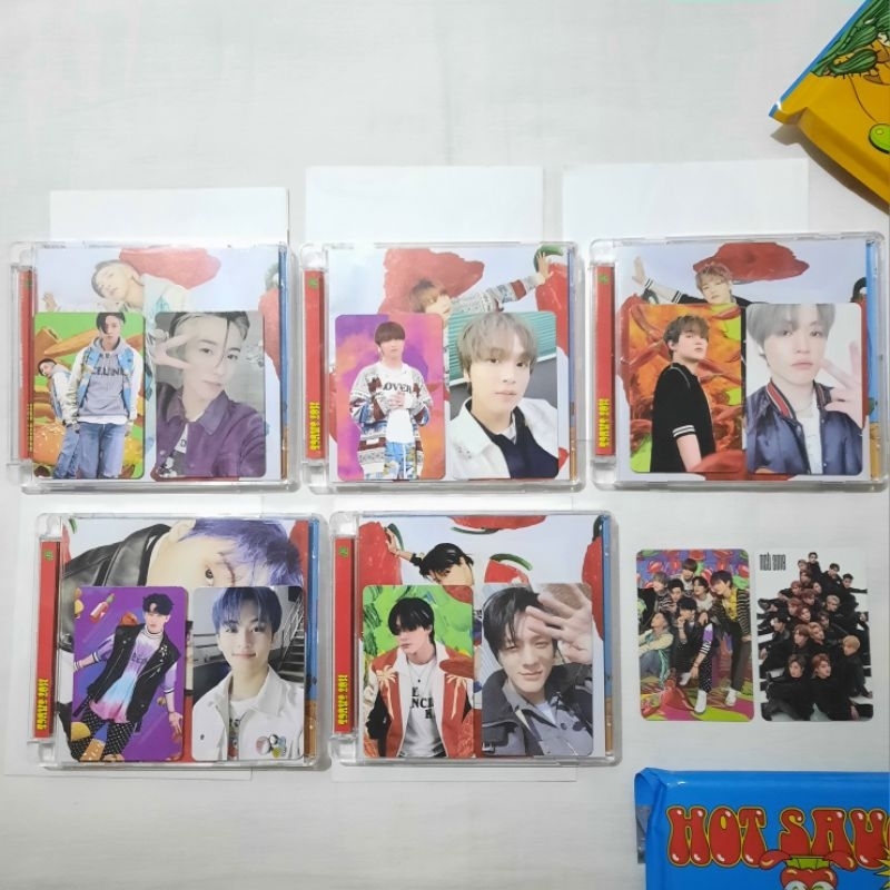 NCT DREAM JEWEL HOT SAUCE + PC GRUP 7DREAM & 2018