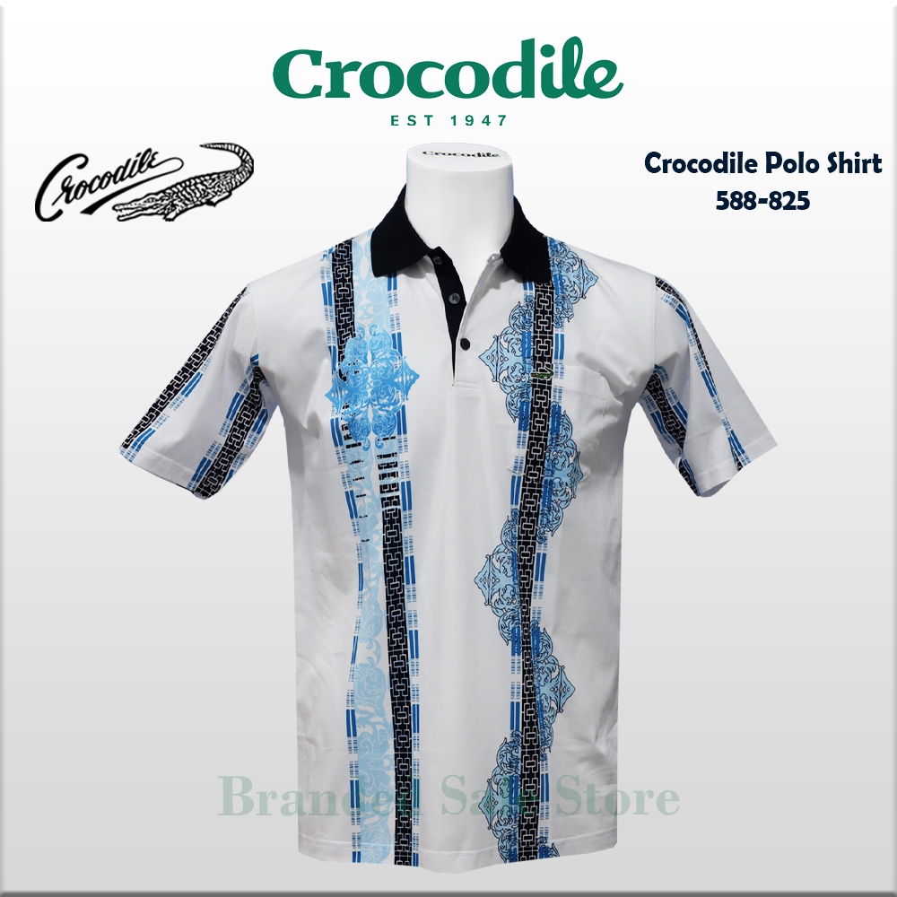 Baju Kaos Kerah Pria - Men Polo Shirt Original CROCODILE 588-825-03