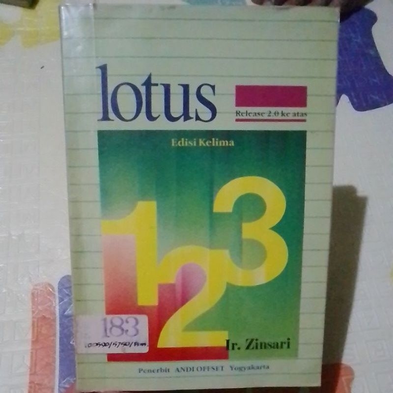 Buku Lotus (Buku Jadul Original)