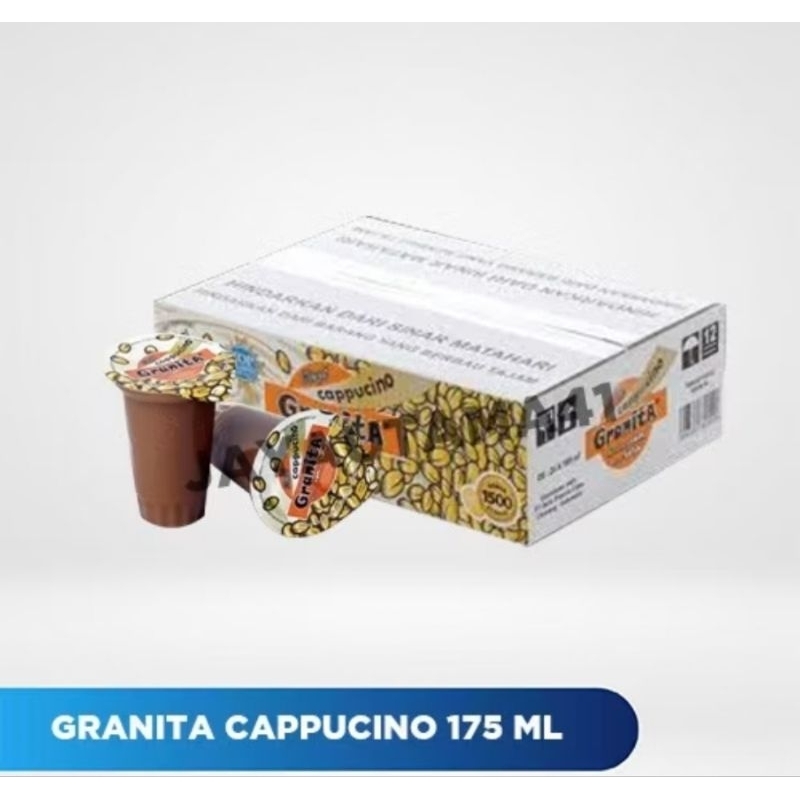 

GRANITA CAPPUCINO 175ML DUS (ISI 24 GELAS)