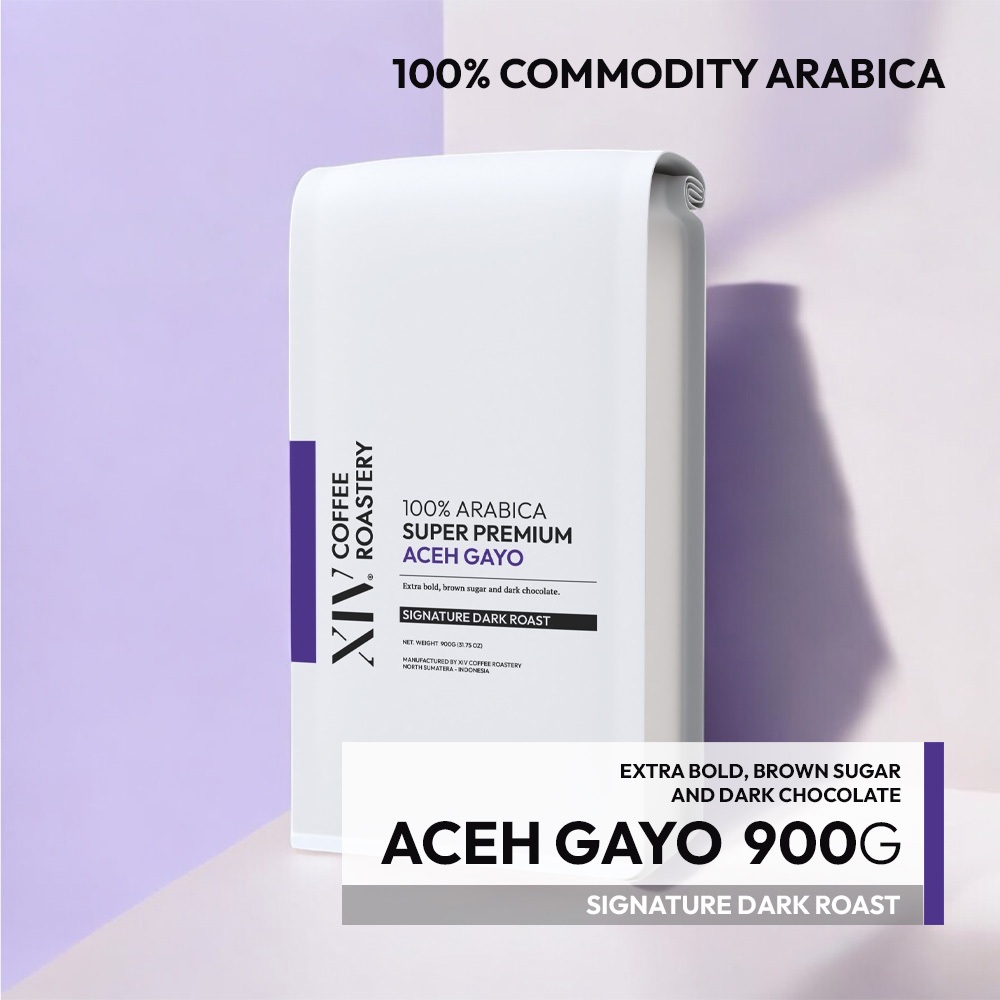 

XIV Kopi Arabika Gayo Super Premium 900g | Dark Roast Coffee