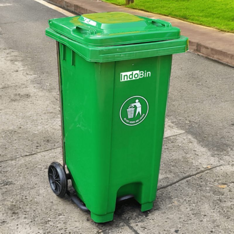 IndoBin Tempat sampah injak kapasitas 120 - liter