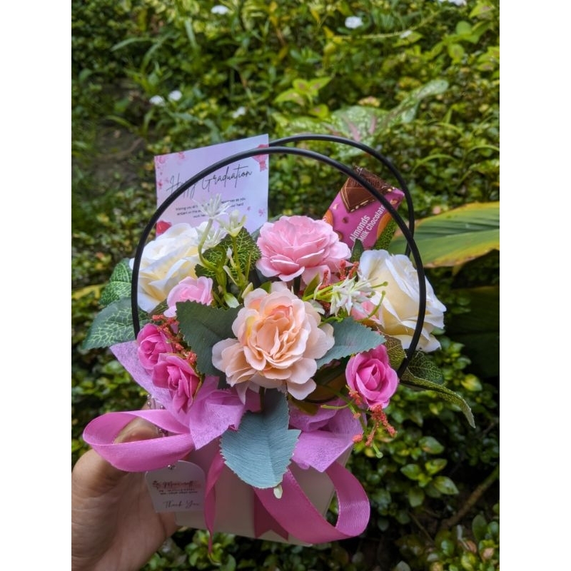 

Flower bag + coklat