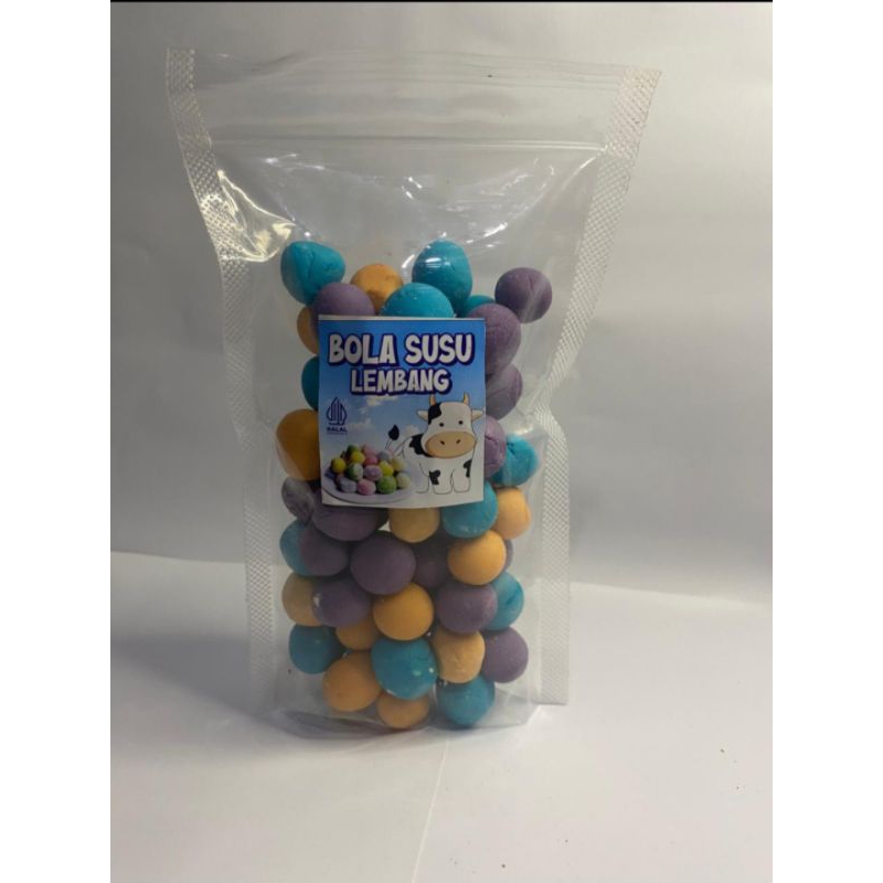 

Bola Susu Rainbow Viral Kemasan Pouch isi 50