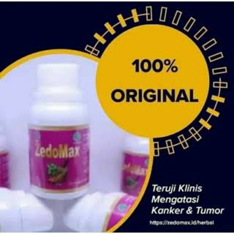 Zedomax Herbagold Indonesia Asli Obat Kanker & Tumor