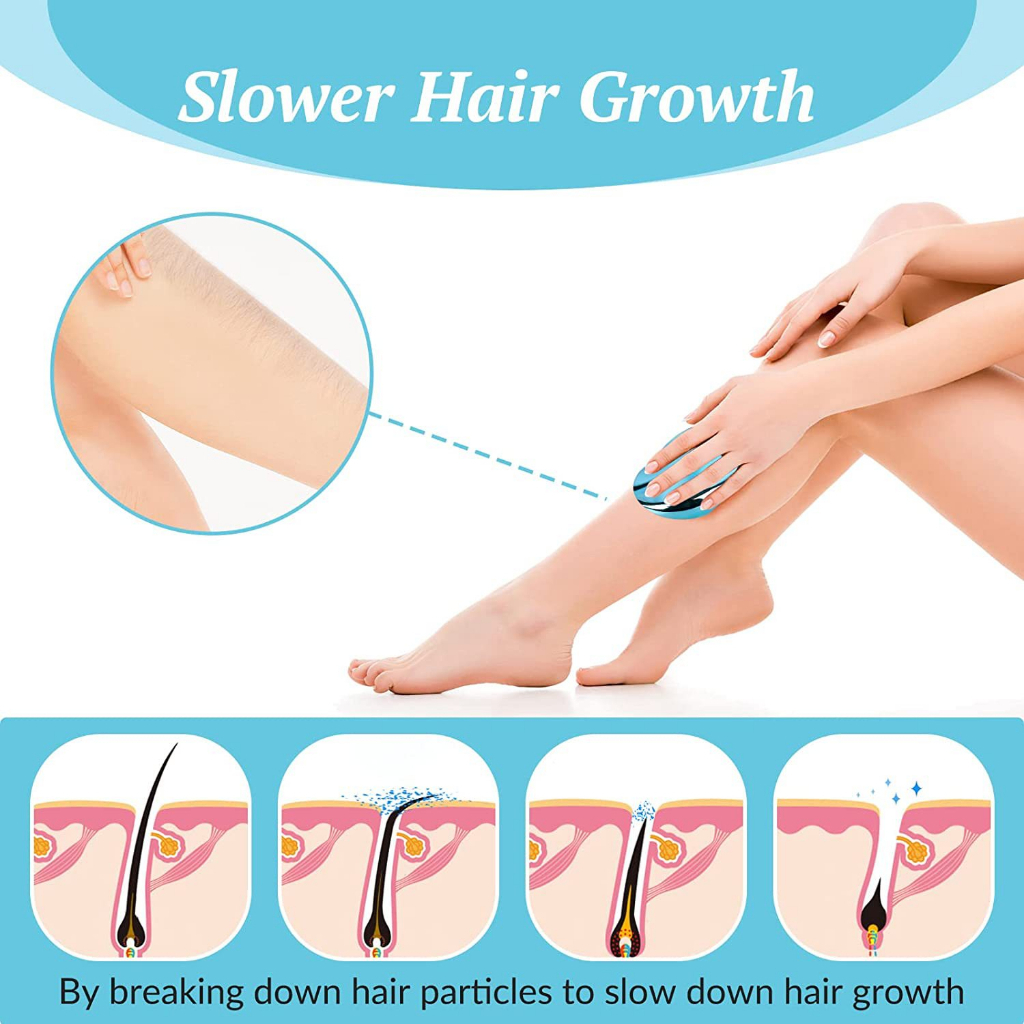 GTI - EPILATOR Penghilang Bulu Crystal Nano Alat Cukur Rambut Kaki Tangan Wajah Perawatan Permukaan 