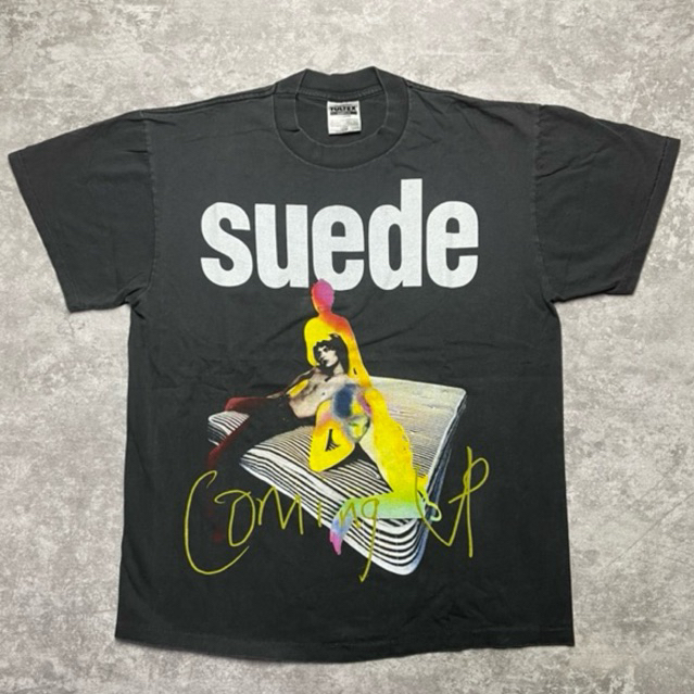 KAOS BAND FADED TAG TULTEX BROCKUM SUEDE COMING UP