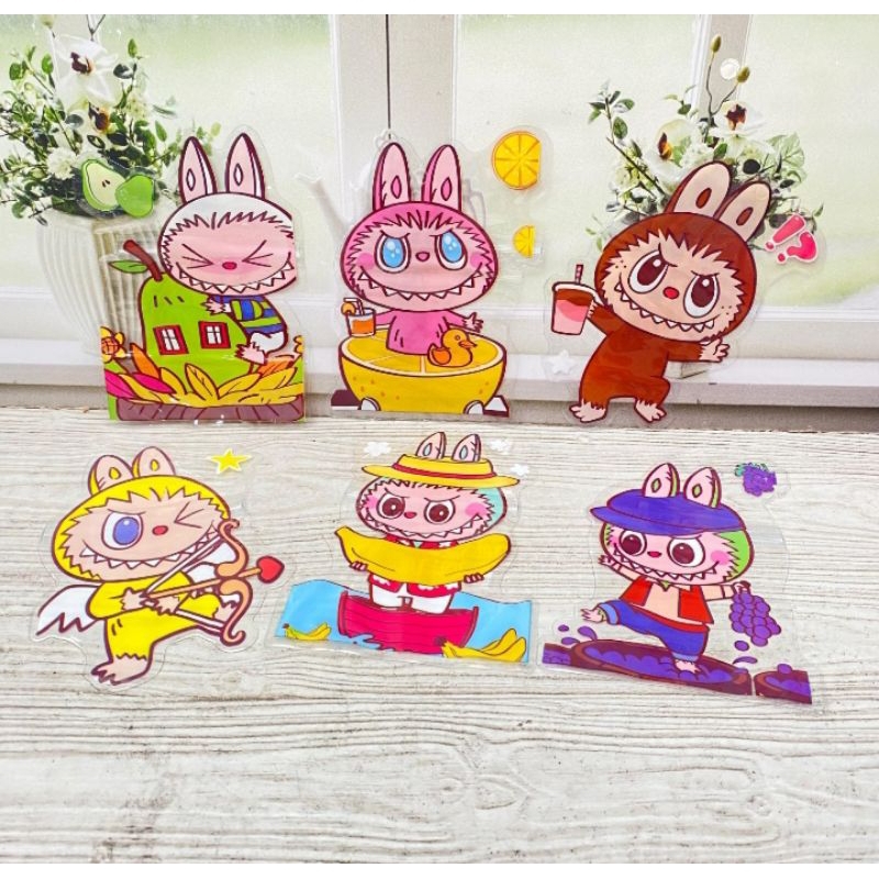 Pouch Minuman Labubu Buah Pouch Labubu Lucu Unik Viral Kekinian Termurah