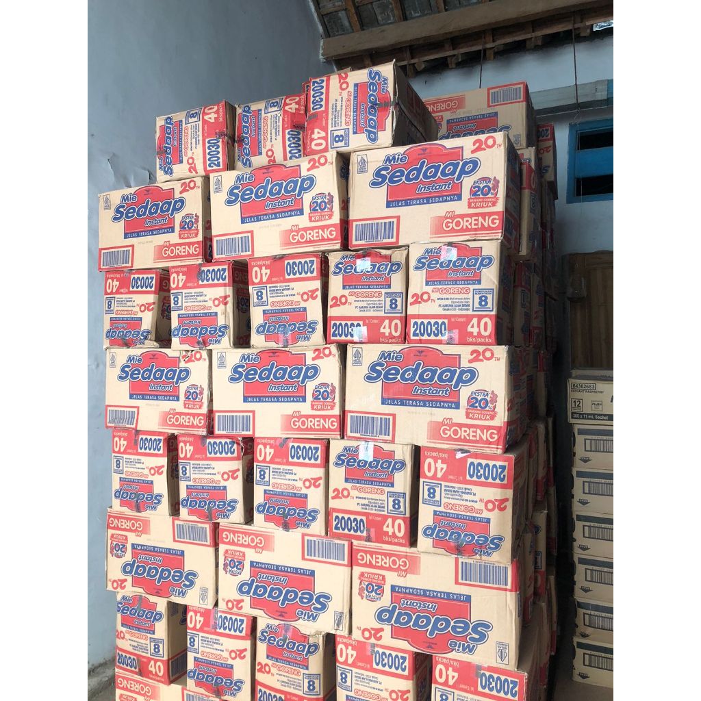 

(AQIL LIVE) MIE SEDAP KARTON 1 DUS ISI 40 PCS