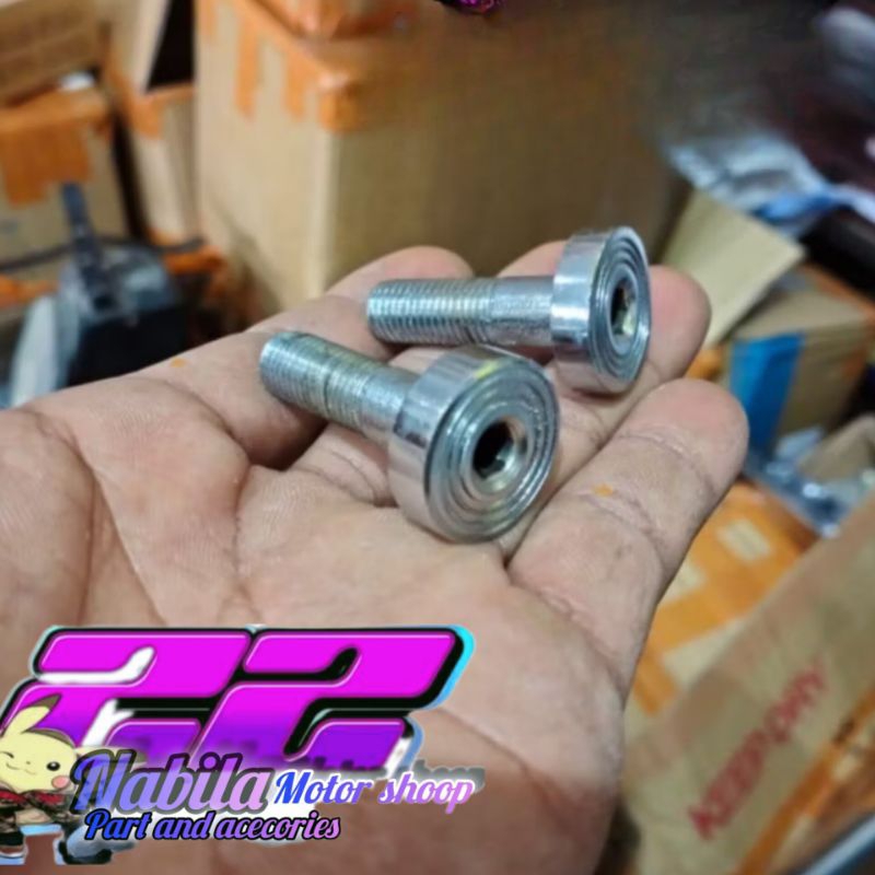 baut shock belakang cb gl mp Vega Jupiter baut shock baut shock drat 14 arem kaze