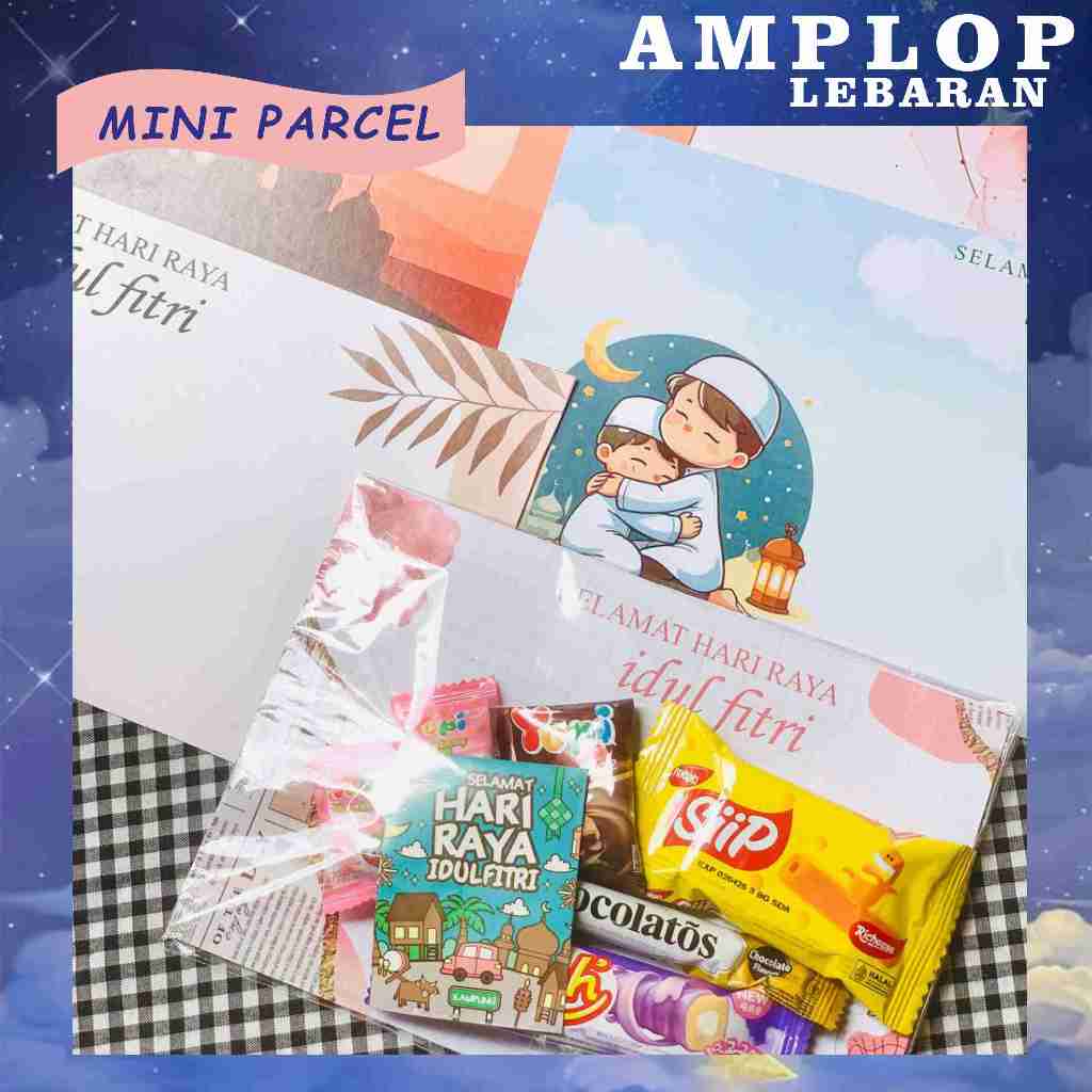

(MINI PARCEL) 4 pcs Amplop Lebaran Viral Unik