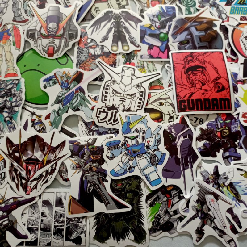 

53 Stiker Anime Gundam