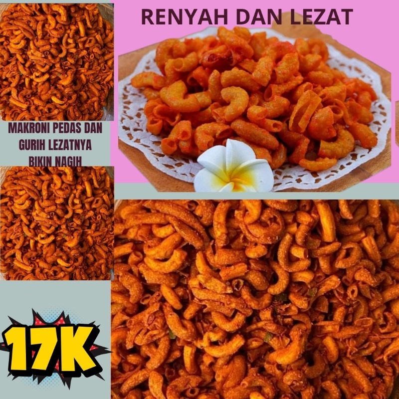 

MAKRONI BANTET PEDAS RASA DAUN JERUK 250GR