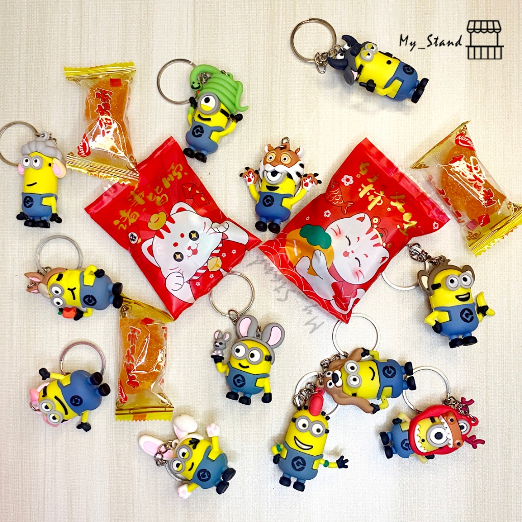 MYSTERY PACK LUNAR Lucky Charm Parcel Imlek Sinchia Hampers CNY Permen Naraya Ganci Minion Kostum