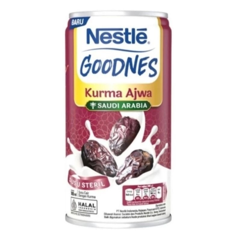 

Nestle Goodnes - Susu Steril Kurma Ajwa Saudi Arabia 189 ml