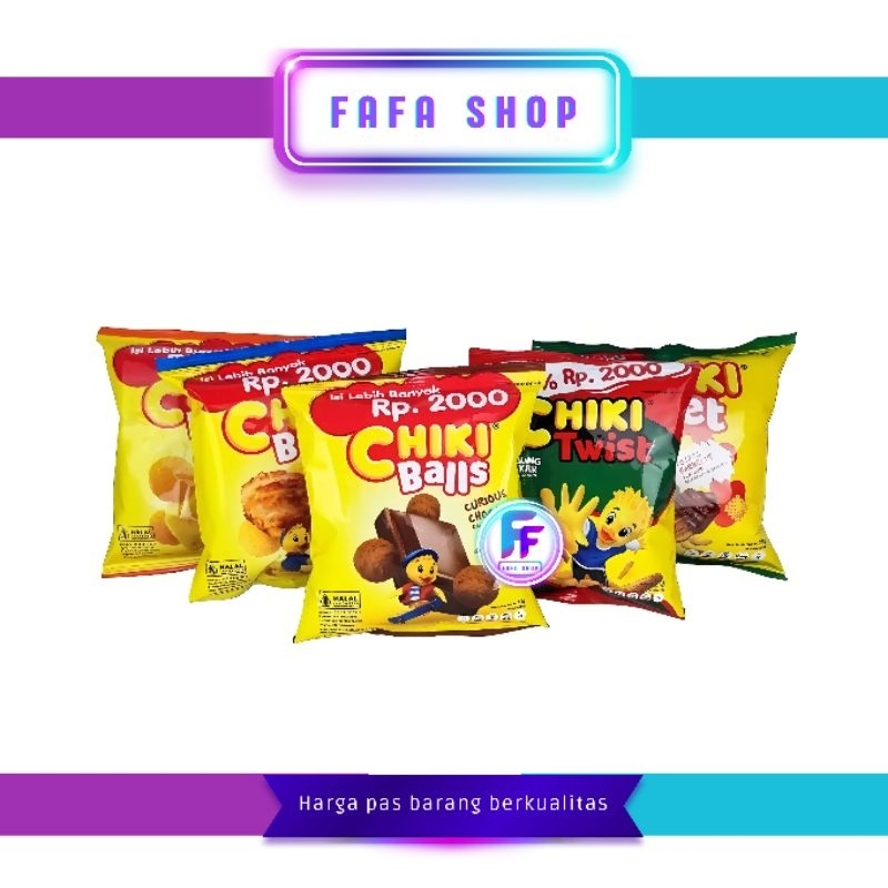 

(ECERAN) Snack Chiki Balls 16 gr Ayam Keju Coklat Cemilan Anak