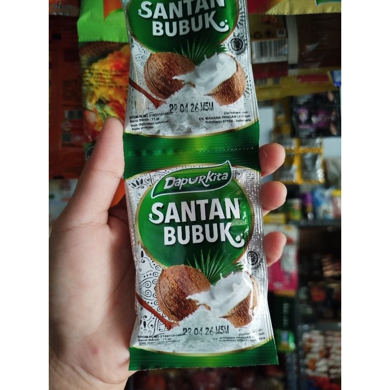 

Santan Bubuk Kemasan Sachet 11gr