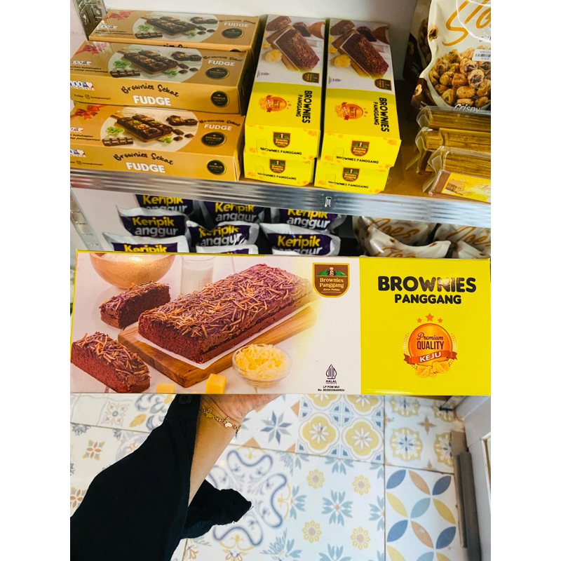 

brownies panggang/bropang/oleh-oleh