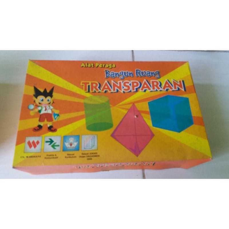 

PROMO Model Bangun Ruang Transparan / Alat Peraga Pendidikan