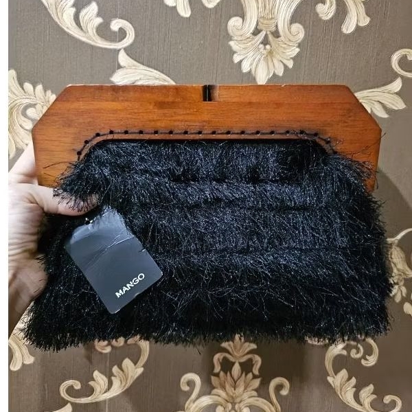 clutch mango original mewah elegan tas pesta handbag