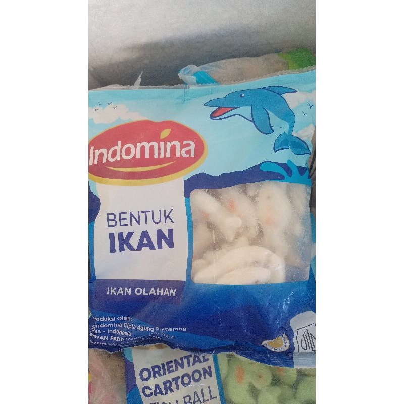 

indomina bentuk ikan