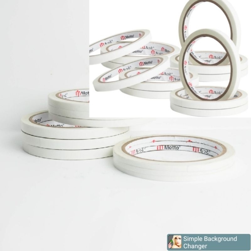 

DOUBLE TAPE KERETAS 1/4 INCH