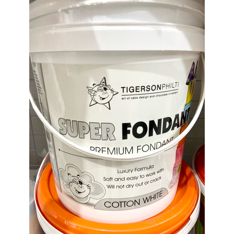 

Fondant tigerson repack | fondant icing kue