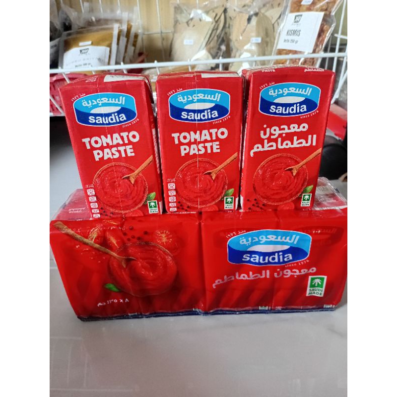 

Saudia Tomato paste 135gr New Exp date Juli 2025