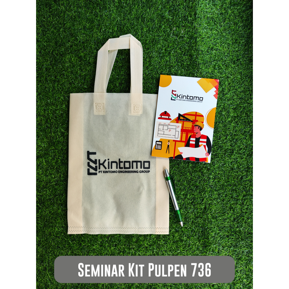 

Paket Seminar Kit Tas Blocknote Lem dan Pulpen