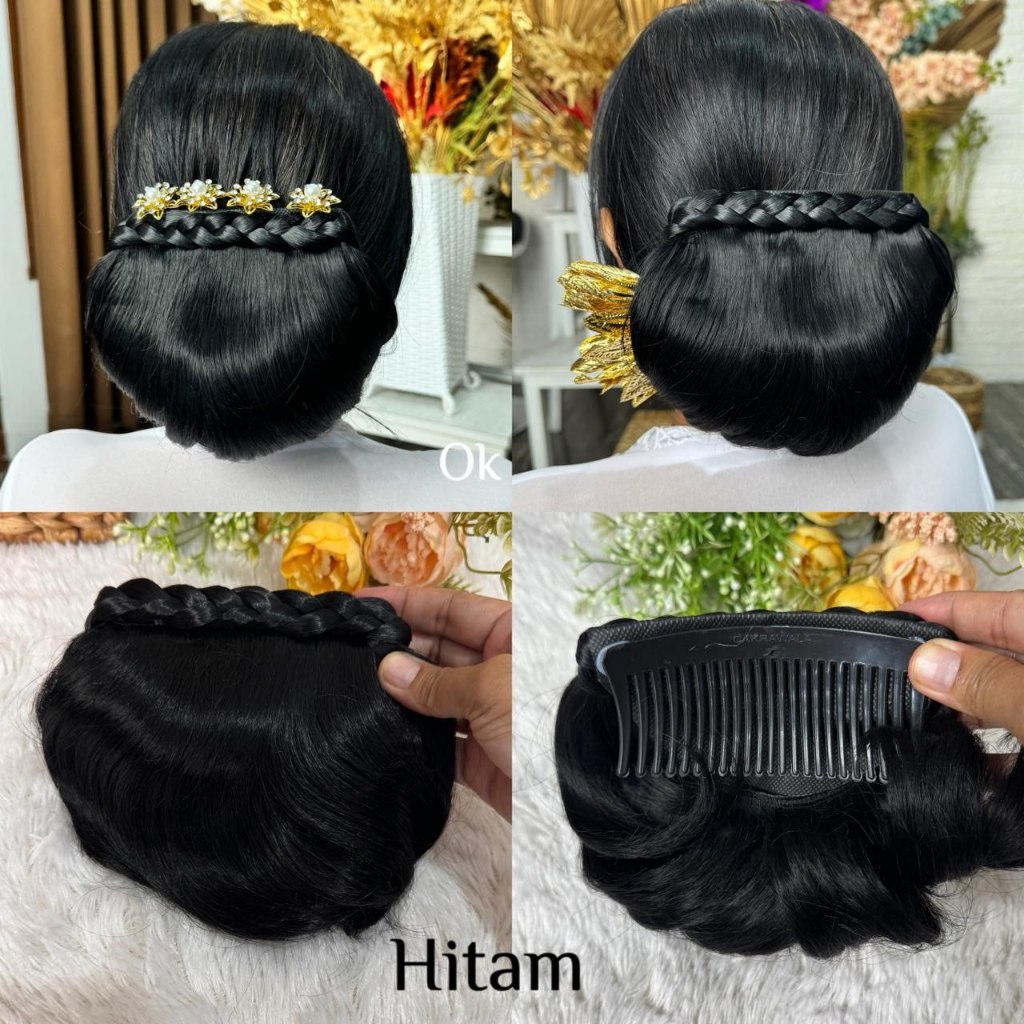 Sanggul sirkam Kepang / sanggul parwati / Sirkam sanggul Kepang / sanggul krpang sirkam /Sanggul ter