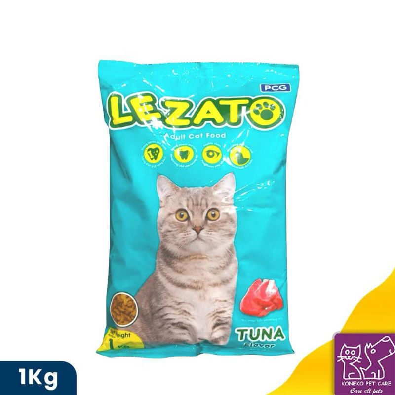 MAKANAN KUCING LEZATO 1KG FRESPACK LEZATO CAT FOOD DRY CAT FOOD LEZATO CAT FOOD
