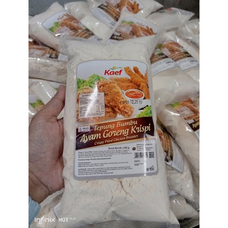 

Tepung Bumbu Krispy Kaef/ Tepung Fried Chicken/ Tepung Ayam Goreng