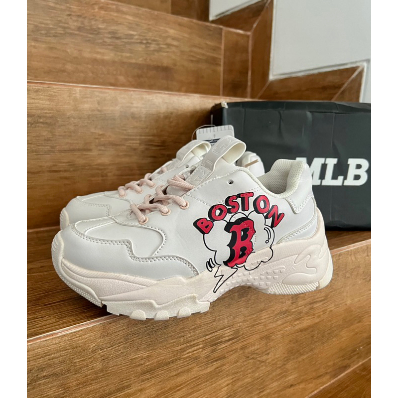 Sepatu MLB BigBall Chunky / Sepatu MLB original / Sepatu MLB Boston /  MLB Chunky Shoes / Sepatu MLB