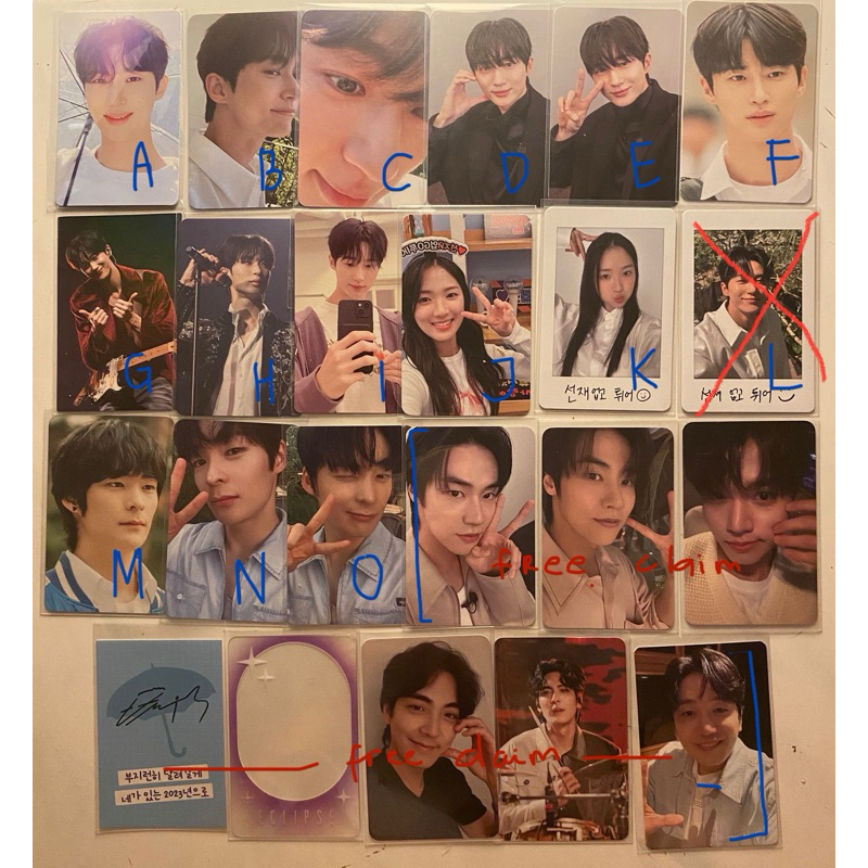 [READY STOCK] BYEON WOOSEOK PHOTOCARD OFFICIAL LOVELY RUNNER IMSOL SUNJAE TAESUNG MOUSEPAD WITHMUU P