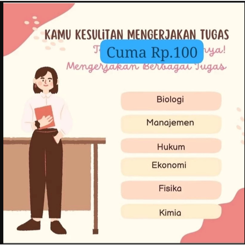 

Tugas Matematika Fisika Kimia Biologi Manajemen Hukum