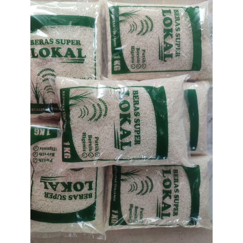 

beras 1kg lokal petani