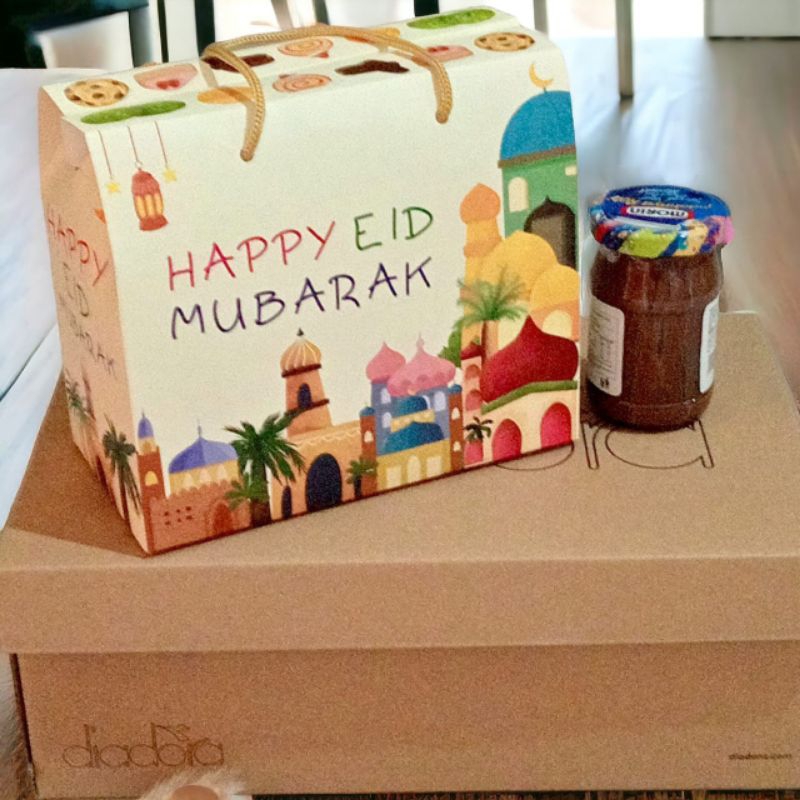 

BOX HAMPERS LEBARAN / PAPER BAG IDUL FITRI / PAPER BAG HAMPERS EDISI LEBARAN by. TOOKE