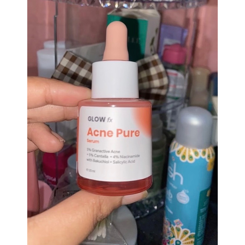 serum glow fx acne pure