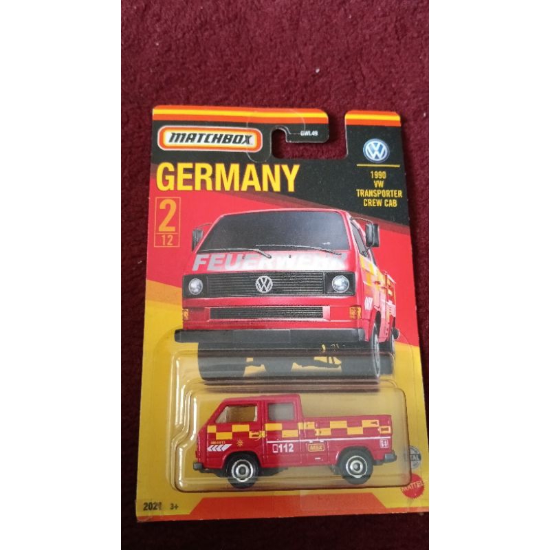 Matchbox Germany VW Transporter Crew Cab