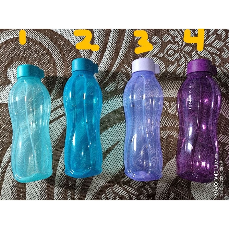 Eco bottle botol minum 1 Liter Tupperware