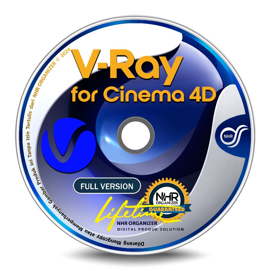 V-Ray Cinema 4D R21– 2025 - Plugin Pencahayaan, Rendering, dan Bayangan