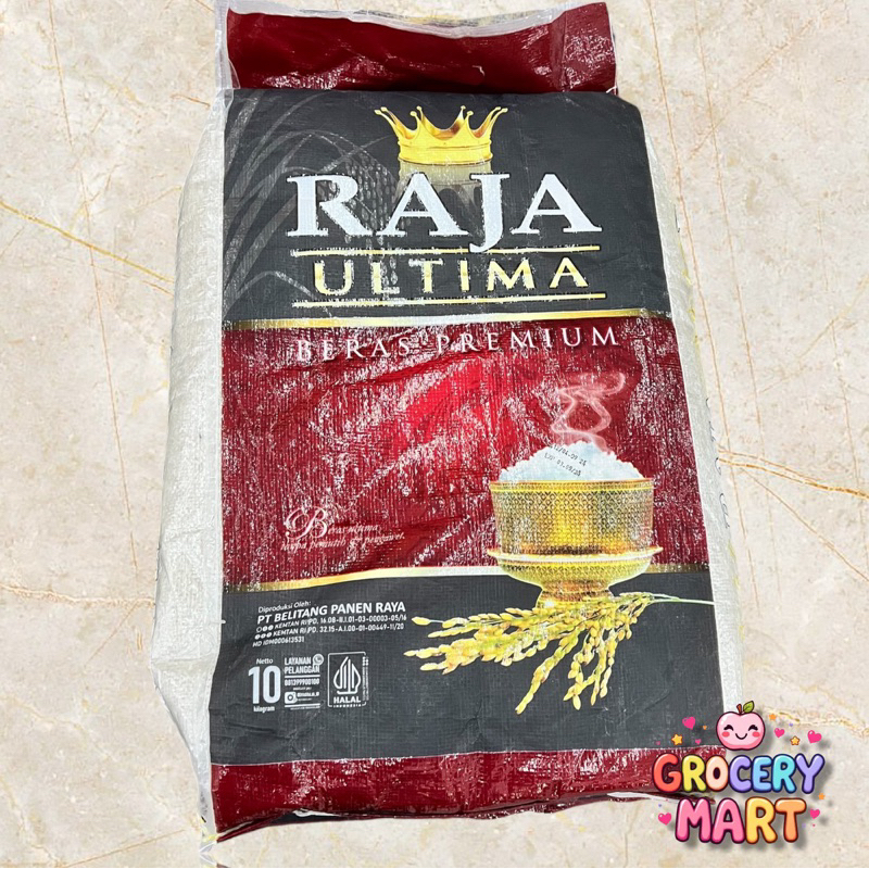 

BERAS RAJA ULTIMA 10KG KUALITAS ⭐️⭐️⭐️⭐️⭐️