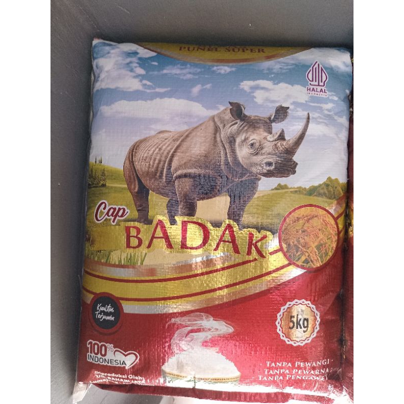 

Beras Badak 5 kg