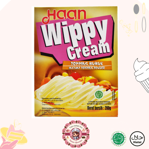 

Haan Wippy Cream Box & Pouch 200gr | 400gr