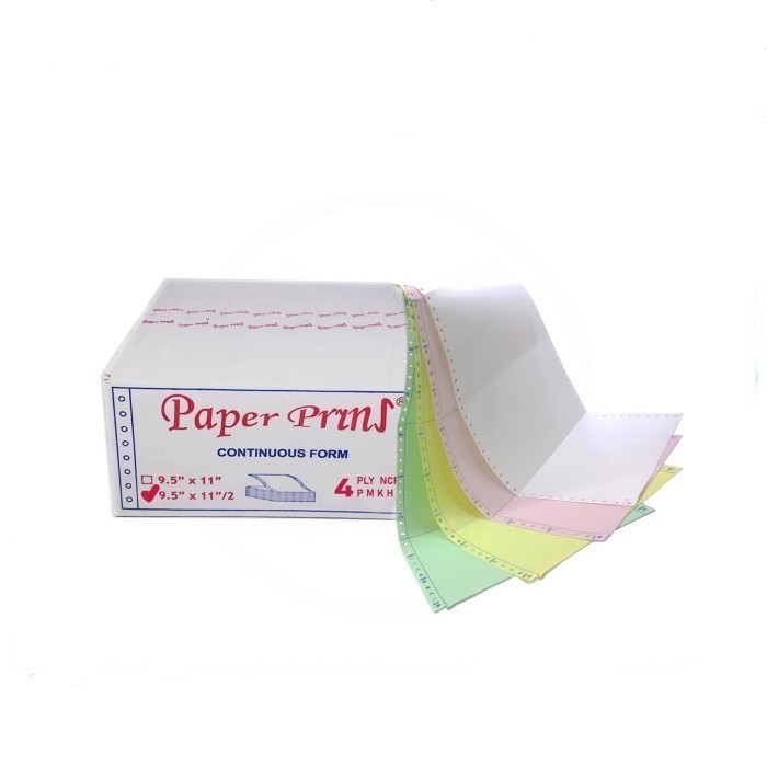

Kertas Continuous Form Paperpryns 4 PLY HVS 9.5 x 11 Full / Bagi 2