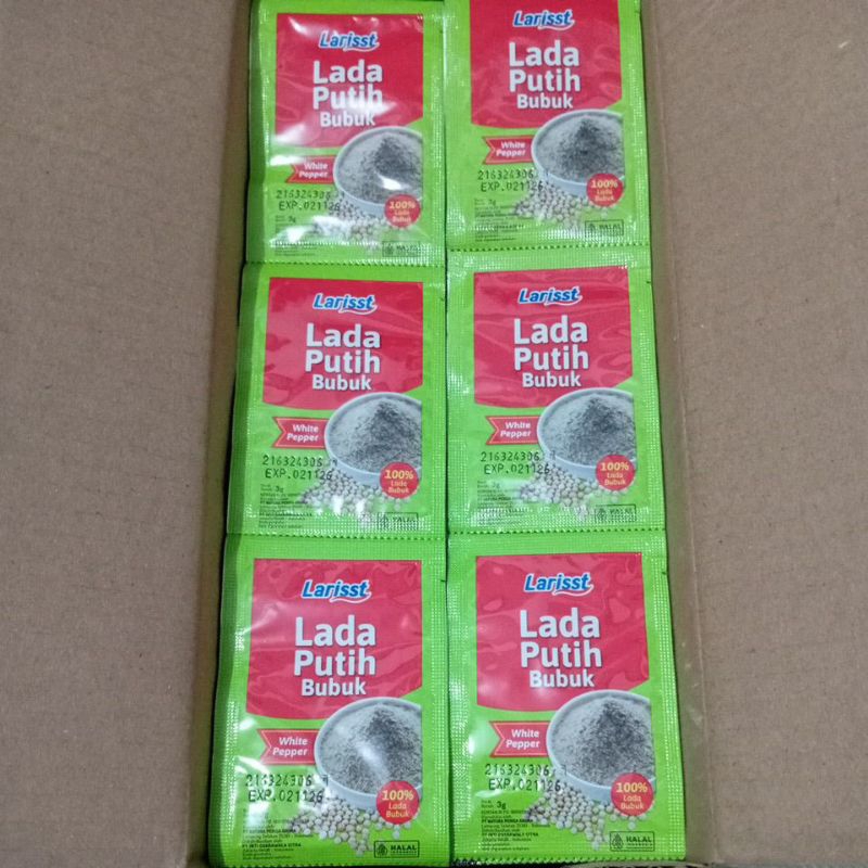 

LARISST LADA PUTIH eceran sachet 1'S