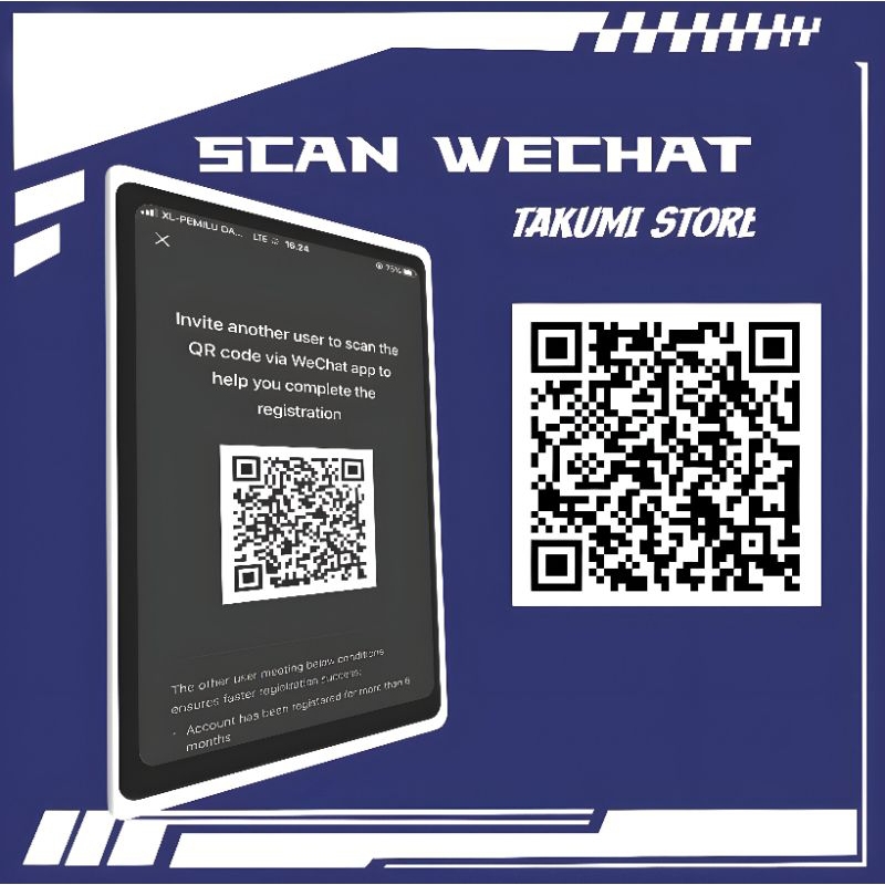 Jasa Scan WeChat/Pembuatan Akun WeChat